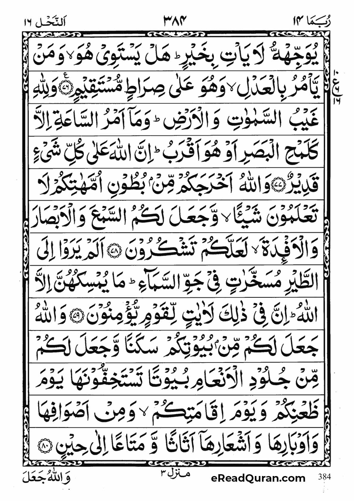 Quran Para 14 - Page 20